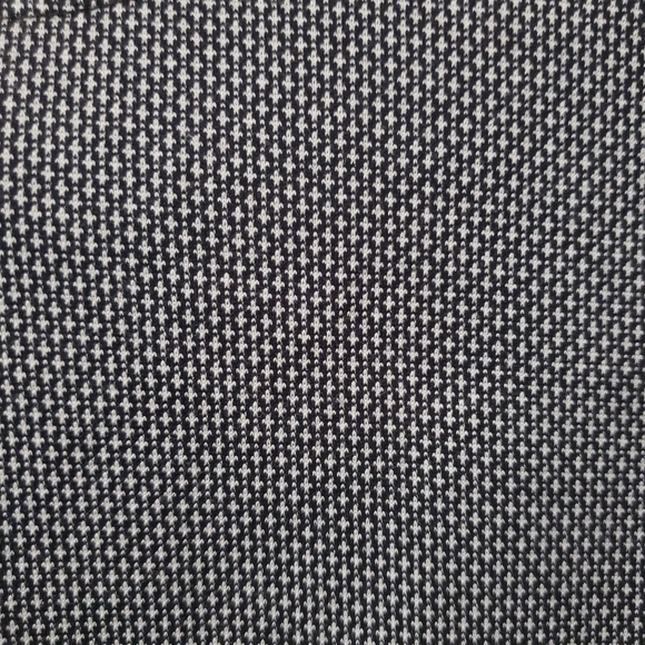 🚫SOLD🚫UNTUCKit Damaschino Diamond Birdseye Long Sleeve Polo Shirt Mens Size - Picture 12 of 13